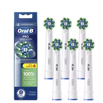 Насадки для електр. зубної щітки Oral-B Cross Action EB50RX (6)