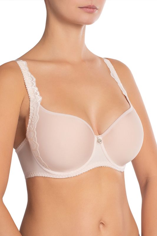 Бюстгальтер формований 004 70 06 Spacer NATALI Effetto Lingerie перлиновий