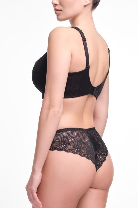 Жіночі трусики SIMONA Effetto Lingerie 009 25 02 чорні