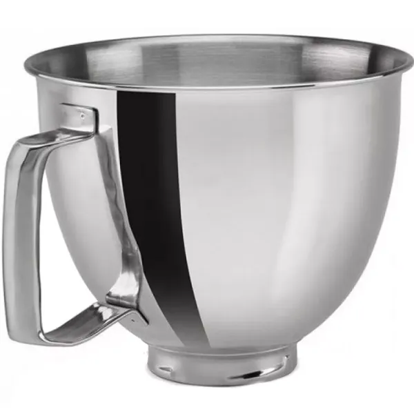 Чаша KitchenAid 3,3 л 5KSM35SSFP из нержавеющей стали полированная с ручкой
