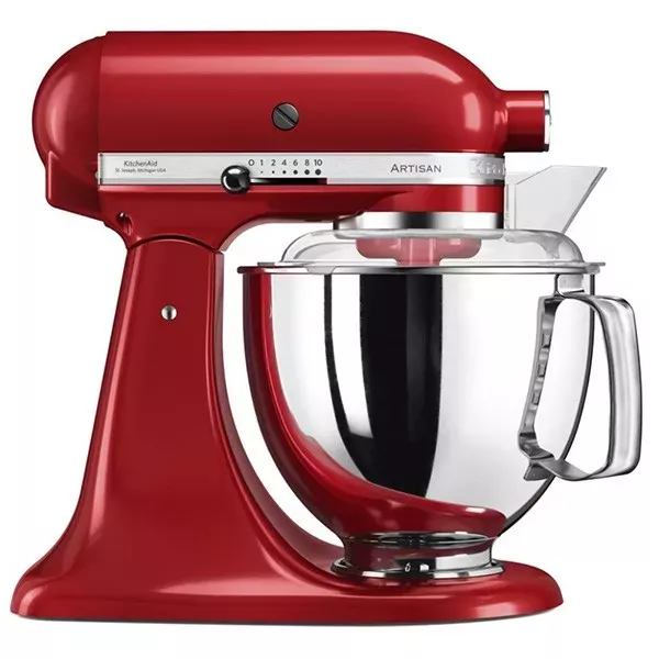 Кухонна машина KitchenAid Artisan 4,8 л 5KSM175PSEER з відкидним блоком червоний