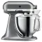 Кухонна машина KitchenAid Artisan 4,8 л 5KSM185PSEMS з відкидним блоком срібний медальйон