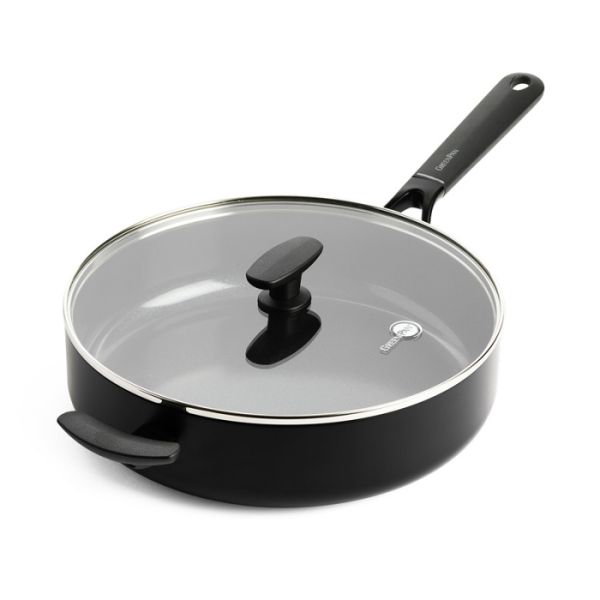Сотейник с крышкой GreenPan Smart 28 см 4,2л с керамическим покрытием (CC005193-001)