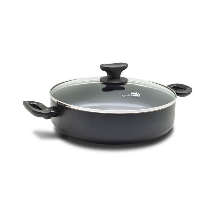 Сотейник с крышкой GreenPan Torino 28 см 4,2л с керамическим покрытием (CC001694-001)