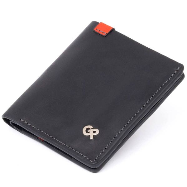 Functional slim wallet Grande Pelle 11326 black