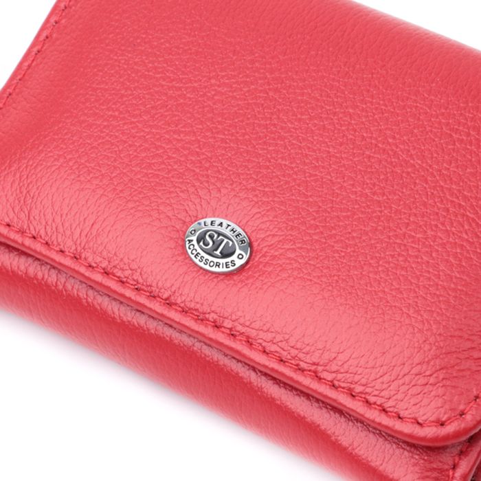 Жіночий гаманець горизонтального формату ST Leather 22721 червоний