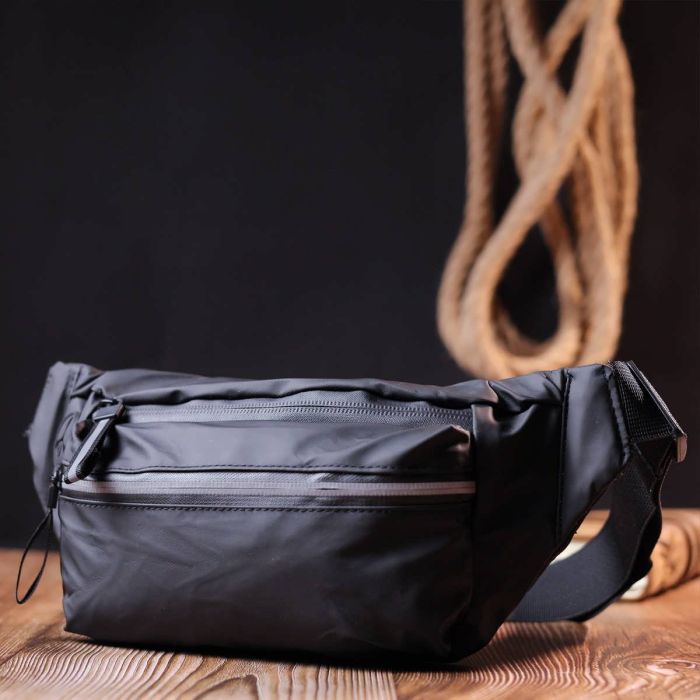 Бананка мужская из нейлона Vintage 20577 черный