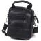 Компактная мужская сумка из натуральной кожи Vintage 20477 черный