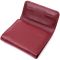 Кожаный женский кошелек с монетницей ST Leather 19492 бордовый