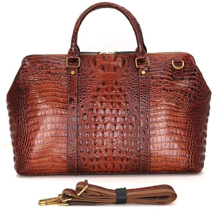 Сумка дорожня 14397 Vintage коричнева