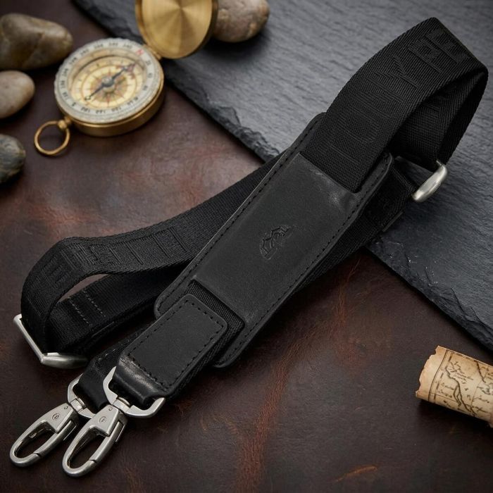 Чоловічий портфель з натуральної шкіри Tony Perotti Italico 9225G-38 (90415) Чорний