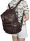 Backpack 14618 leather Vintage brown