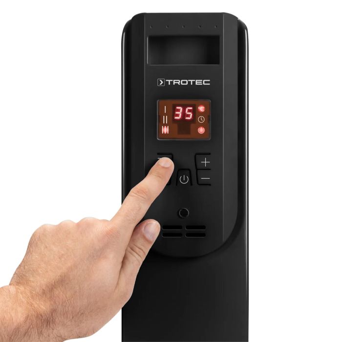 Обогреватель масляный Trotec TRH 25 E 2500W Black (1410000720)