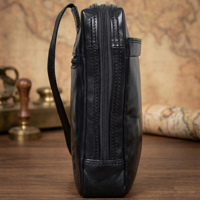 Чоловіча сумка Tony Perotti Italico 6001G-20 nero (90632) Чорна