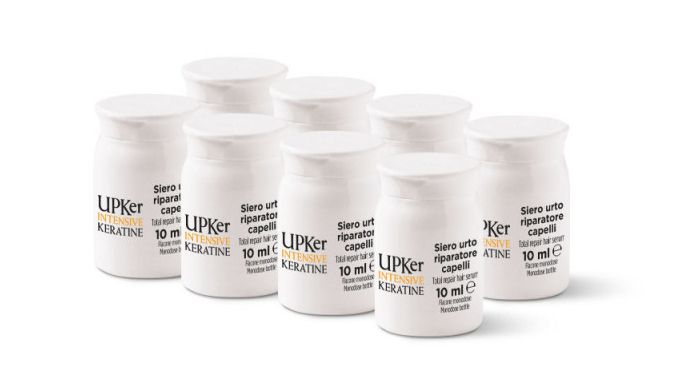 Концентрированное восстановительное средство во флаконах Guam UPKer Intensive Keratin 8х10 мл