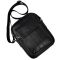 Чоловічий месенджер із м'якої шкіри Tiding Bag 1639A чорний