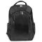 Чоловічий шкіряний рюкзак чорний Tiding Bag 1665A
