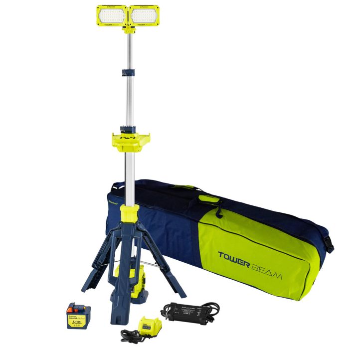 Прожектор професійний Mactronic Tower Beam (12 000 Lm) Powerbank Recharg 24.5/230V (PFL0300)