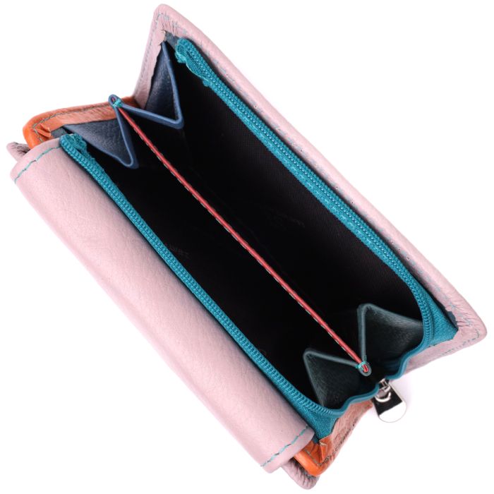 Модный кошелек для женщин из натуральной кожи ST Leather 22502 бежевый