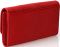 Women's wallet 18030 made of genuine Stingray Leather red