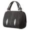 Women's bag 18515 made of Stingray Leather black