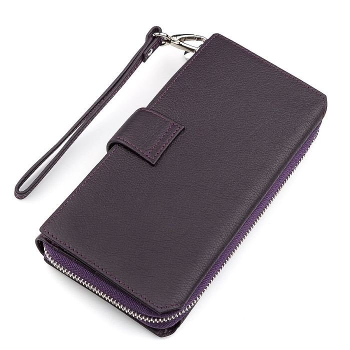 Гаманець жіночий ST Leather 18455 (ST228) зручний фіолетовий