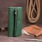 Клатч конверт з кишенею для мобільного шкіряний ST Leather 19270 зелений