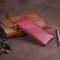 Ключниця-гаманець з кишенькою жіноча ST Leather 19352 бордова