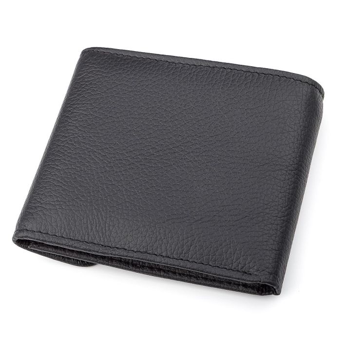 Гаманець ST Leather 18313 (ST155) чорний шкіряний