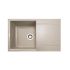 Кухонная мойка Adamant HORIZON avena 780x495x230 мм, с крылом
