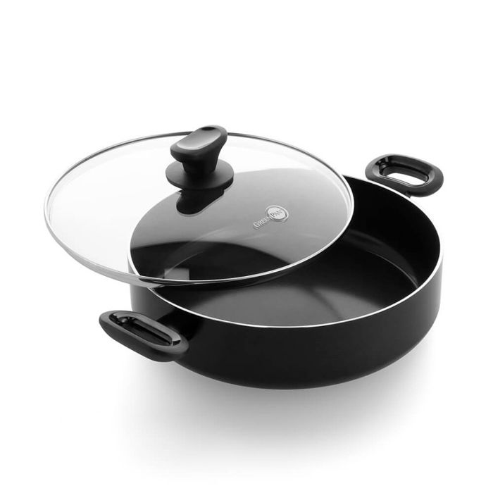Сотейник с крышкой GreenPan Torino 28 см 4,2л с керамическим покрытием (CC001694-001)
