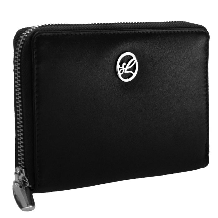 Гаманець жіночий шкіряний Semi Line RFID Black (P8271-0)_Discounted