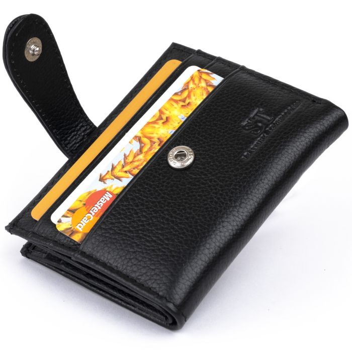 Гаманець-візитниця ST Leather 19208 чорний