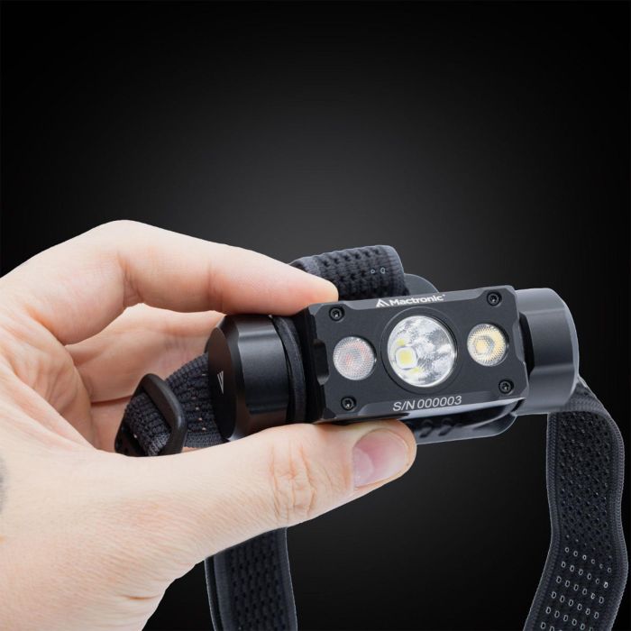 Ліхтар налобний Mactronic Black Eye H40 (4000 Lm) Cool White/Red LED Rechargeable Type-C (THL0061)