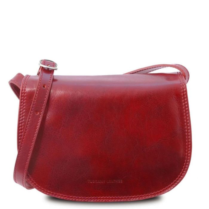 Сумка женская Leather Isabella Tuscany TL9031 красная (31_1_4)