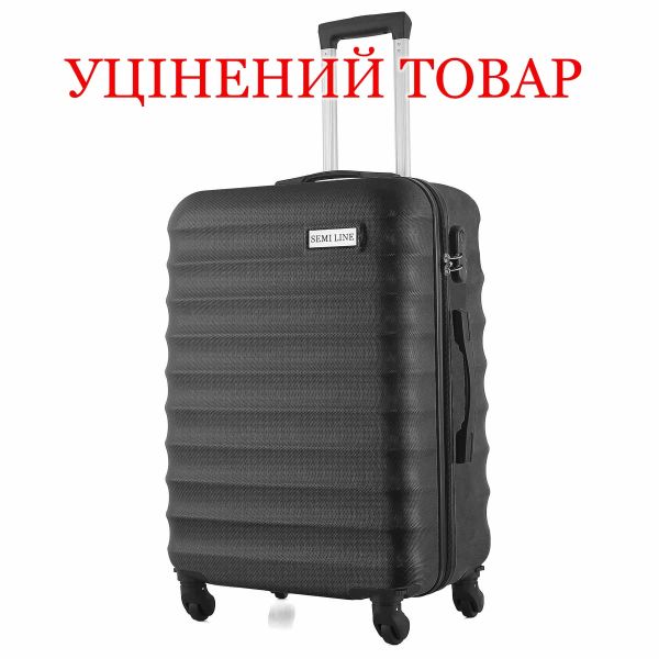 Валіза Semi Line 24" (M) Black (T5576-4)_Discounted