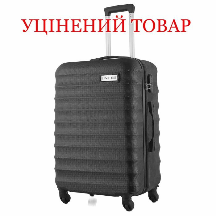 Валіза Semi Line 24" (M) Black (T5576-4)_Discounted