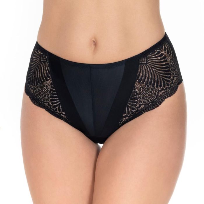 Трусики жіночі міді Effetto Lingerie 018 31 02 чорні