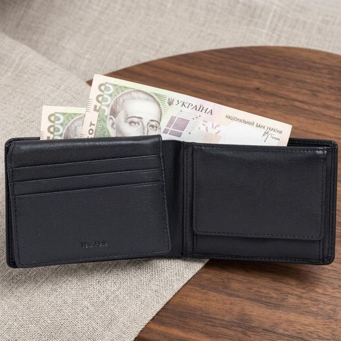 Портмоне Tony Perotti Cortina 5052 nero (90215) Чорне