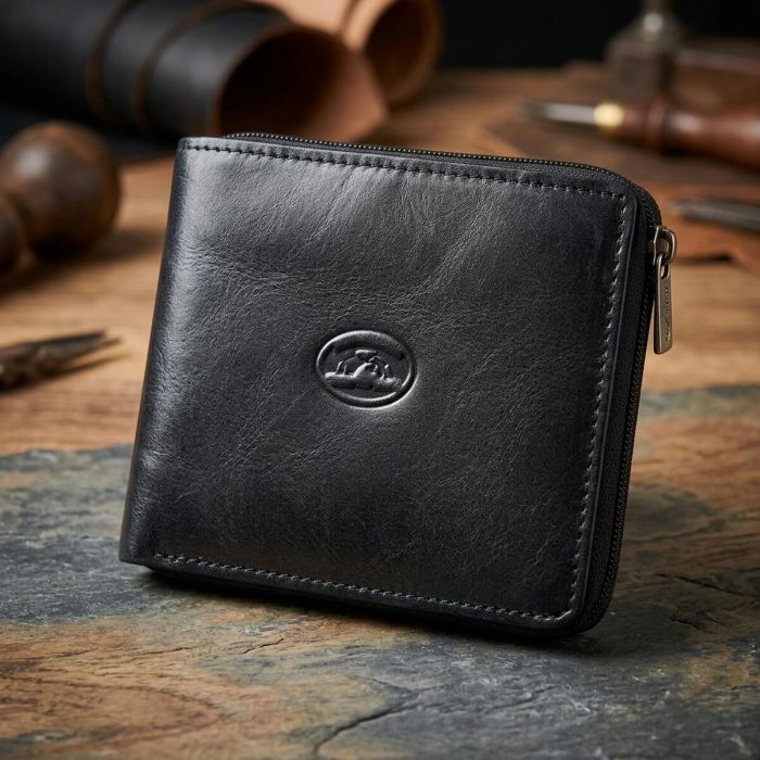 Чоловіче портмоне Tony Perotti Italico 3645 nero (90608) Чорне