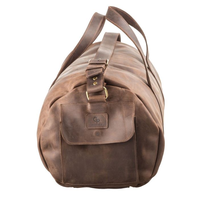 Сумка дорожня Grande Pelle 11045 коричнева