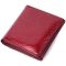 Компактный кошелек для женщин из натуральной кожи лакированной ST Leather 22687 красный