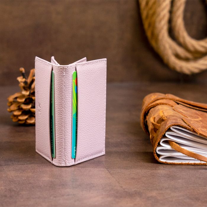 Візитниця-книга ST Leather 19216 лілова