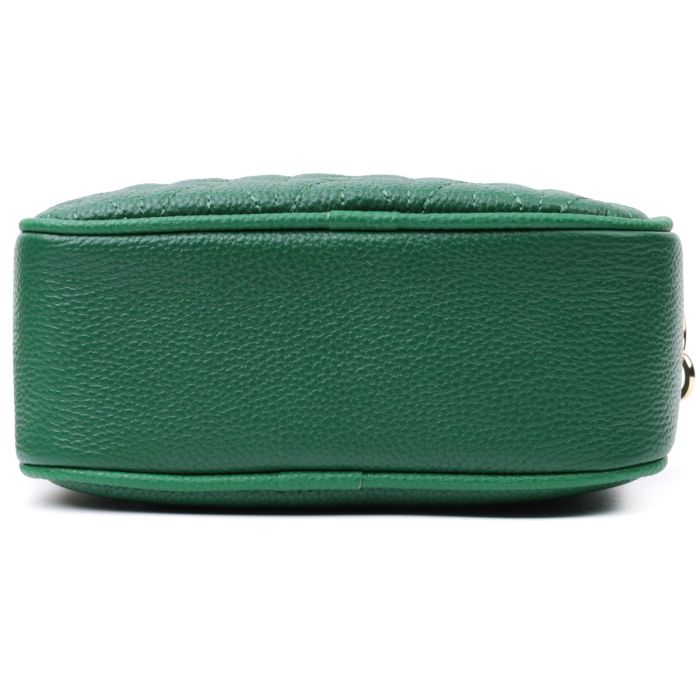Женская сумка из натуральной кожи Vintage 22613 зеленая