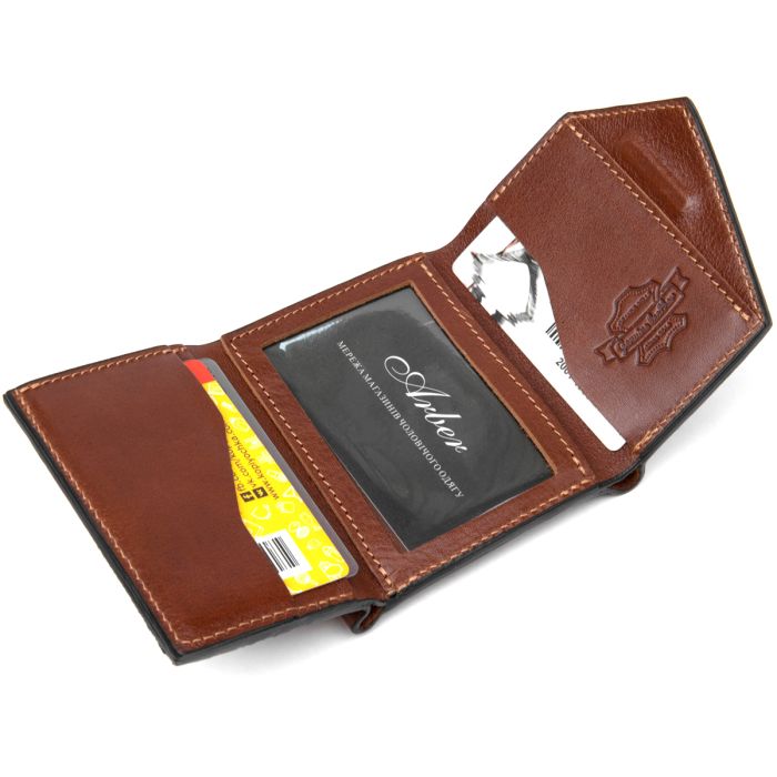 Портмоне для чоловіків Grande Pelle 11464 коричневий