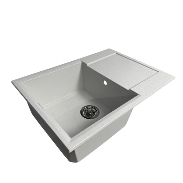 Кухонна мийка Adamant HORIZON MEDIUM Old-Stone 700x500x230 мм, з крилом