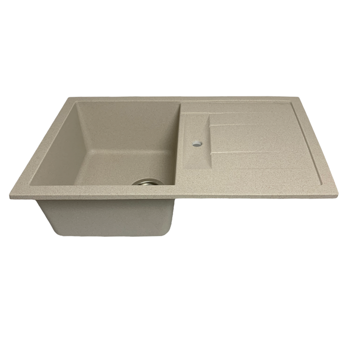 Кухонная мойка Adamant FORT avena 770x495x200 мм, с крылом