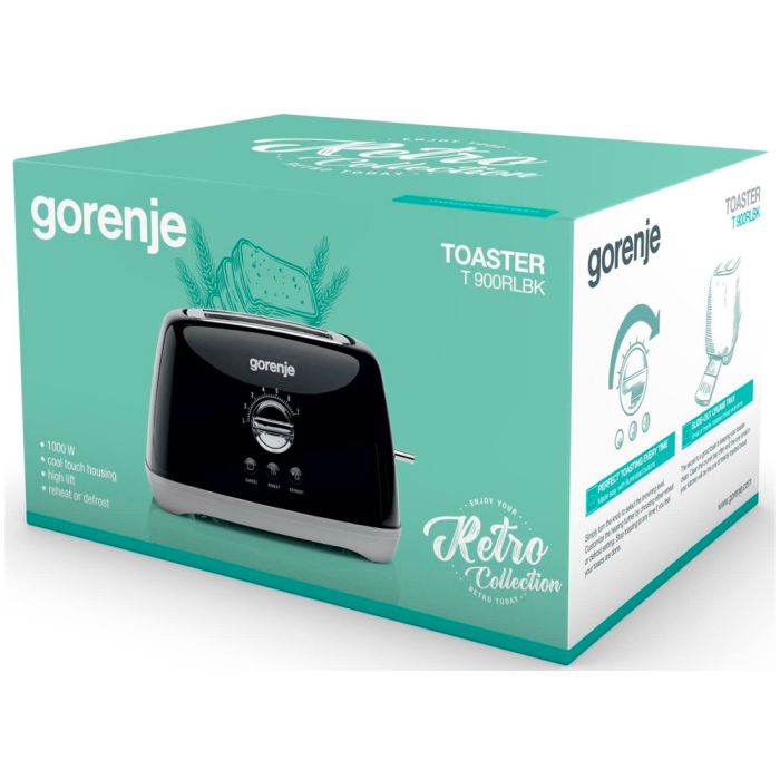 Тостер GORENJE T900RLBK