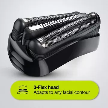 Електробритва BRAUN 300BT Series 3 типу 5408 black/black