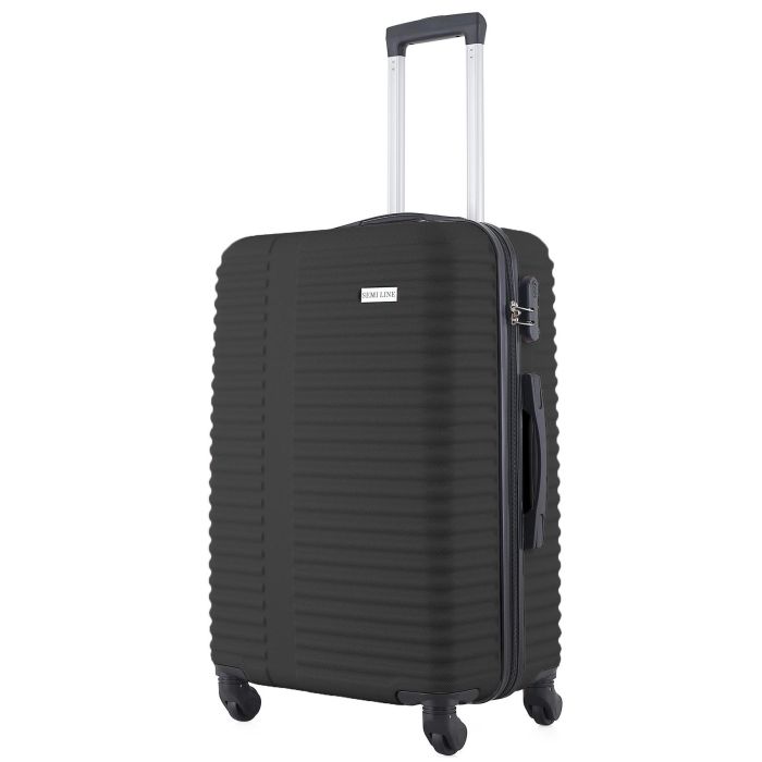 Валіза Semi Line 24" (M) Black (T5647-3)_Discounted
